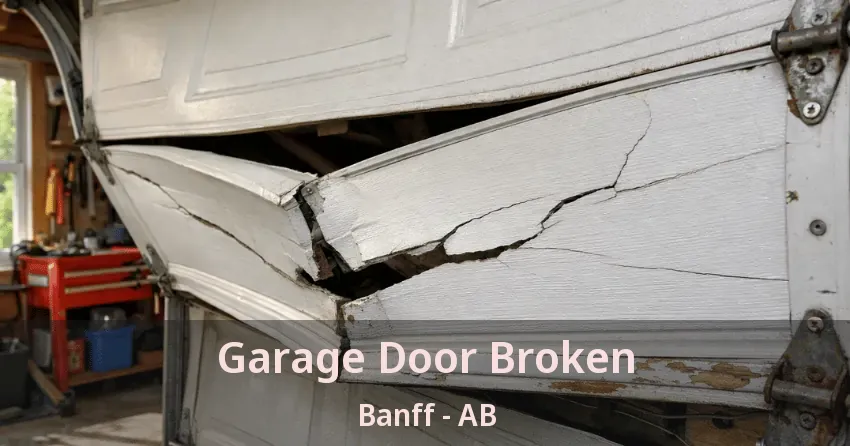 Garage Door Broken Banff - AB