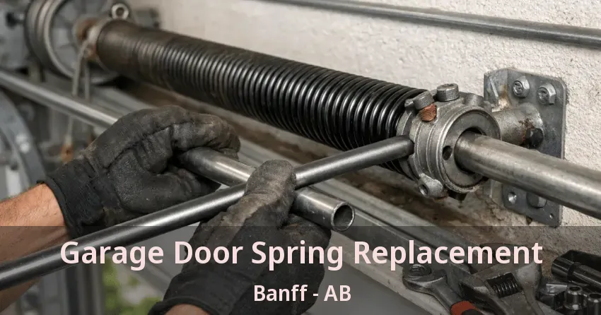 Garage Door Spring Replacement Banff - AB