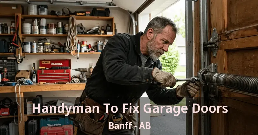 Handyman To Fix Garage Doors Banff - AB Handyman To Fix Garage Doors Banff - AB