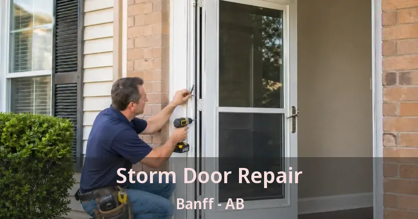 Storm Door Repair Banff - AB