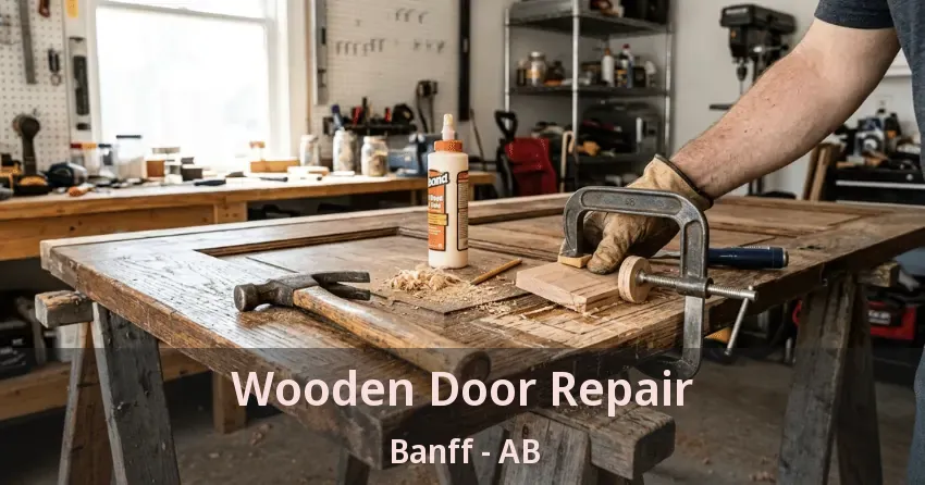 Wooden Door Repair Banff - AB